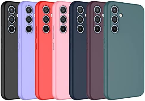 Galaxy A54 ile Uyumlu Kılıf Kadife iç Yüzeyli Silikon Galaxy A54 ile Uyumlu Z-Mara Lansman Vieri Kılıf Siyah