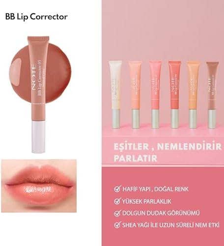 BB Lip Corrector 05 Renk Eşitleyici Dudak Parlatıcısı, Nude