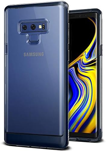 VRSN9CB Galaxy Note 9 Crystal Bumper Kılıf, Deep Sea Blue