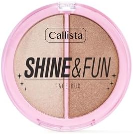 Callista & Fun Face Duo 100 Sparkle Crew Allık & Aydınlatıcı Paleti