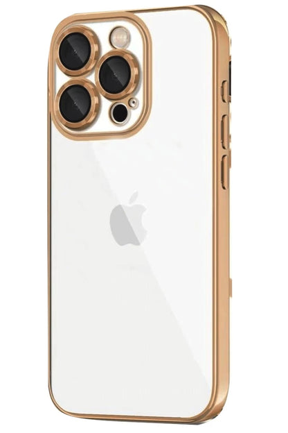 Apple iPhone 16 Pro Kılıf Razer Lensli Silikon - Desert