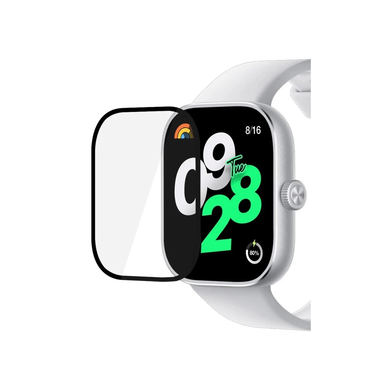Xiaomi Redmi Watch 4 Polymer Nano Ekran Koruyucu - Şeffaf