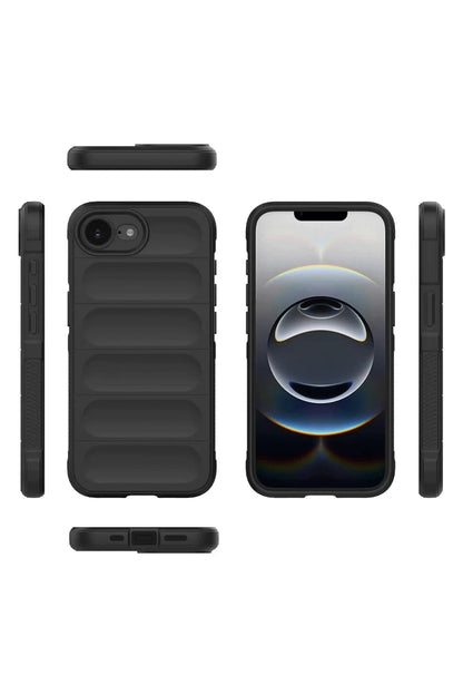 Apple iPhone 16E Kılıf Optimum Silikon - Koyu Yeşil