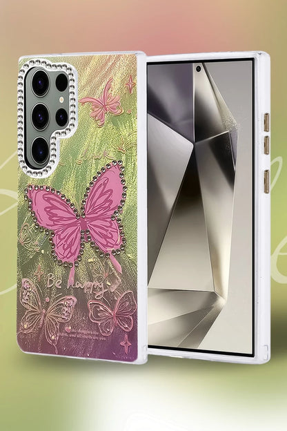 Samsung Galaxy S24 Ultra Kılıf Blade Aynalı Desenli Kapak - Desen 7