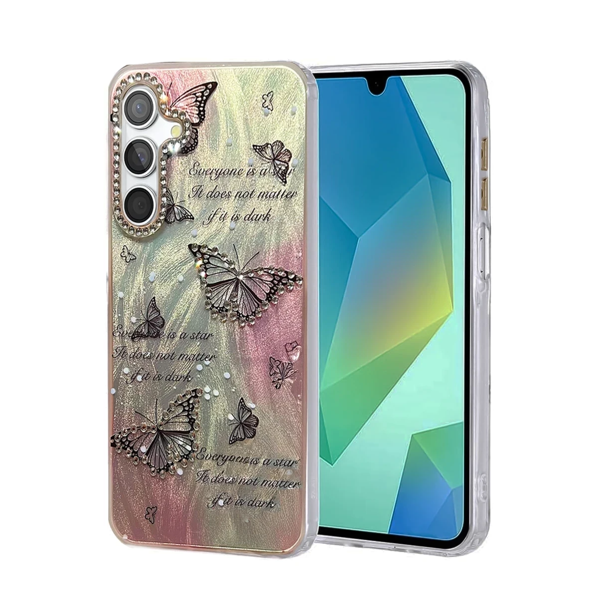 Samsung Galaxy S25 Plus Kılıf Blade Aynalı Desenli Kapak - Desen 6