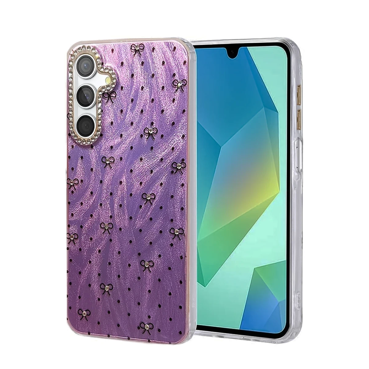 Samsung Galaxy S24 FE Kılıf Blade Aynalı Desenli Kapak - Desen 2