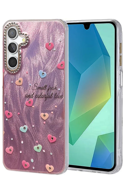 Samsung Galaxy A15 4G Kılıf Blade Aynalı Desenli Kapak - Desen 8