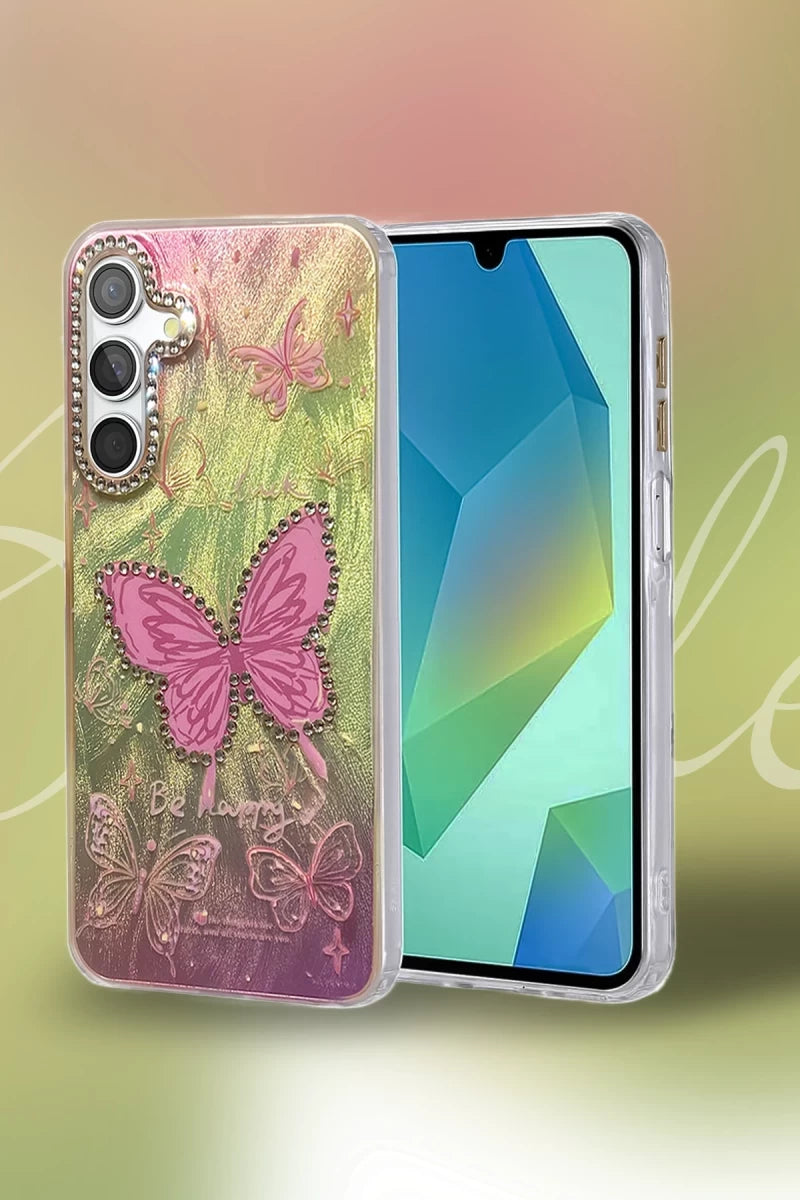 Samsung Galaxy A15 4G Kılıf Blade Aynalı Desenli Kapak - Desen 8