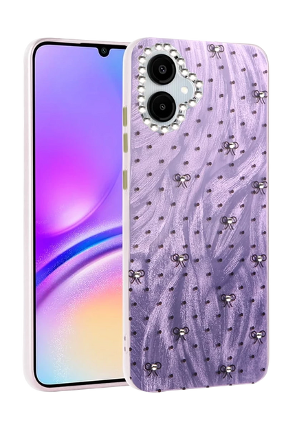 Samsung Galaxy A06 Kılıf Blade Aynalı Desenli Kapak - Desen 2