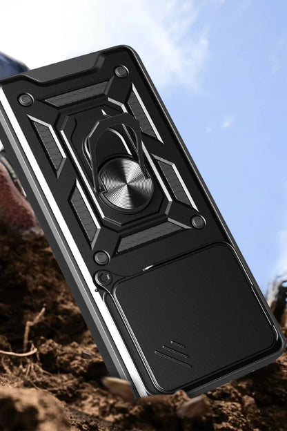 Xiaomi Mi 15 Pro Kılıf Pars Lens Yüzüklü Silikon - Yeşil
