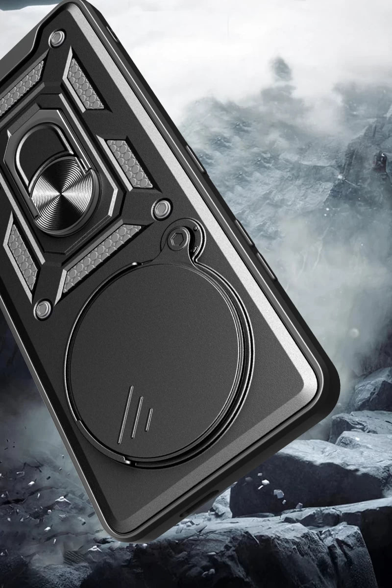 Xiaomi Mi 15 Ultra Kılıf Pars Lens Yüzüklü Silikon - Yeşil