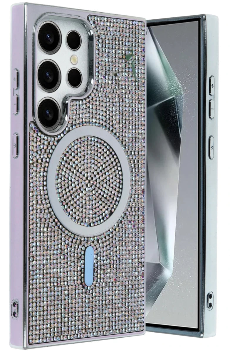 Joko Samsung Galaxy S23 Ultra Helen Magsafe Kapak - Rainbow
