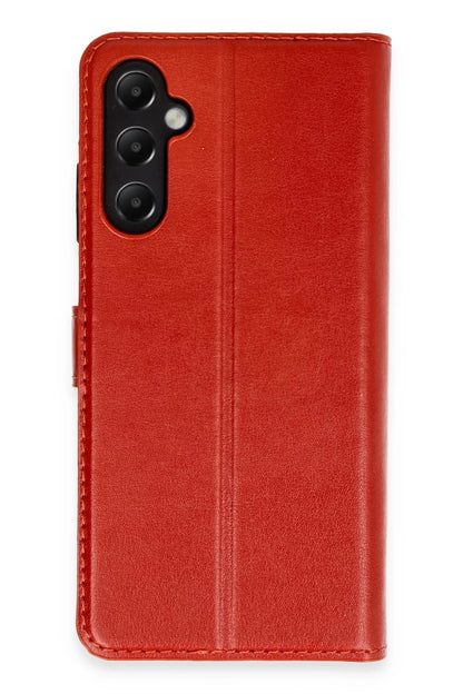 Samsung Galaxy A05S Kılıf Trend S Plus Kapaklı Kılıf - Kırmızı