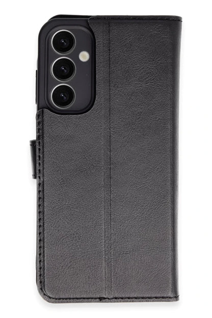 Samsung Galaxy A25 5G Kılıf Trend S Plus Kapaklı Kılıf - Siyah