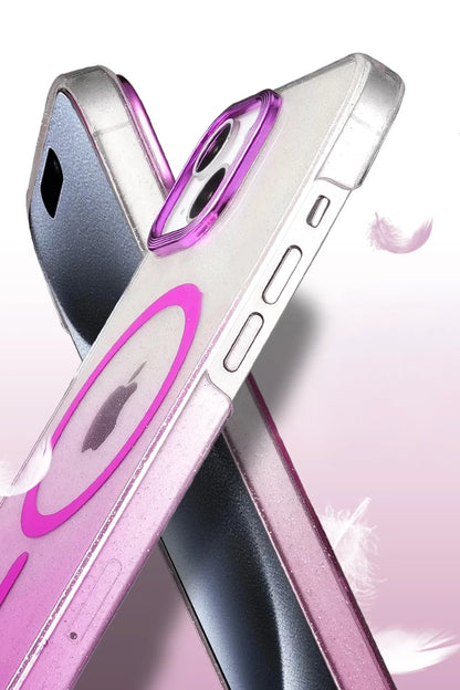 Apple iPhone 15 Plus Glossy Magsafe Kapak - Siyah