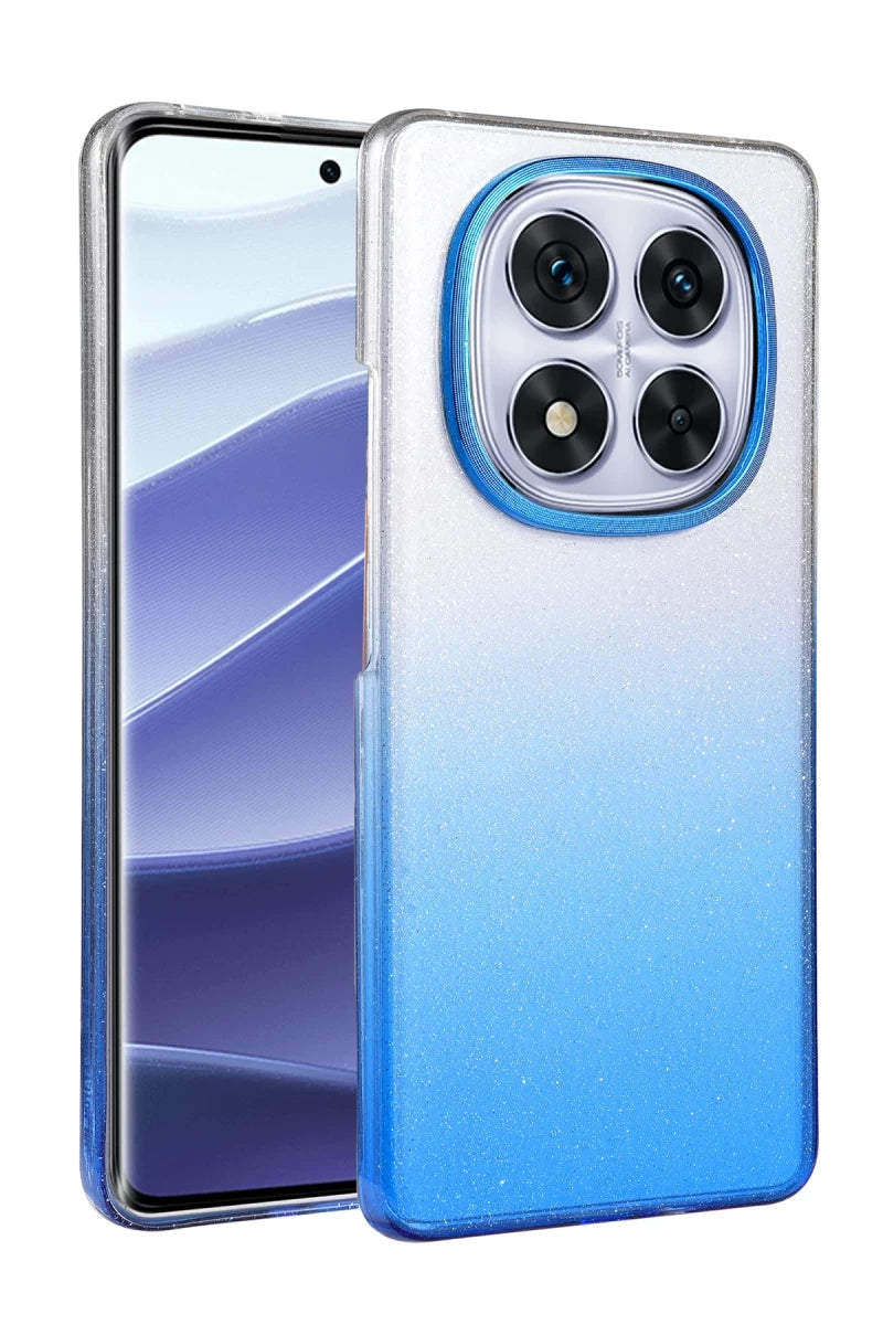 Xiaomi Redmi Note 14 Pro Plus Glossy Kapak - Mavi