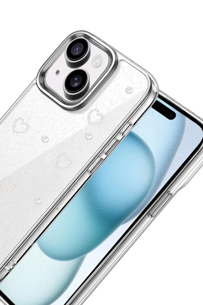Apple iPhone 15 Fiyonk Desenli Kapak - Desen 10