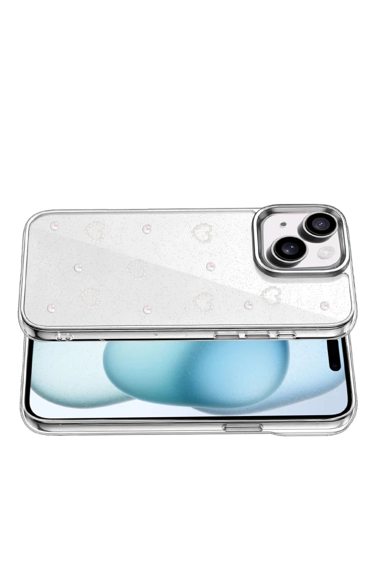 Apple iPhone 15 Fiyonk Desenli Kapak - Desen 10