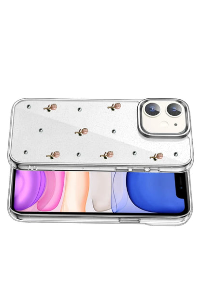 Apple iPhone 11 Fiyonk Desenli Kapak - Desen 6