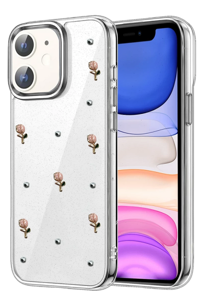 Apple iPhone 11 Fiyonk Desenli Kapak - Desen 6