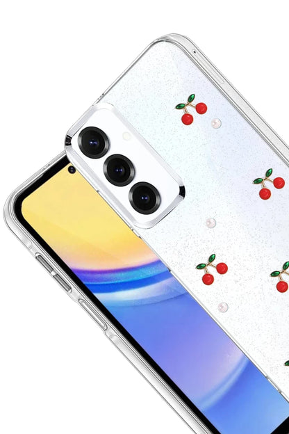 Samsung Galaxy A14 4G Fiyonk Desenli Kapak - Desen 9