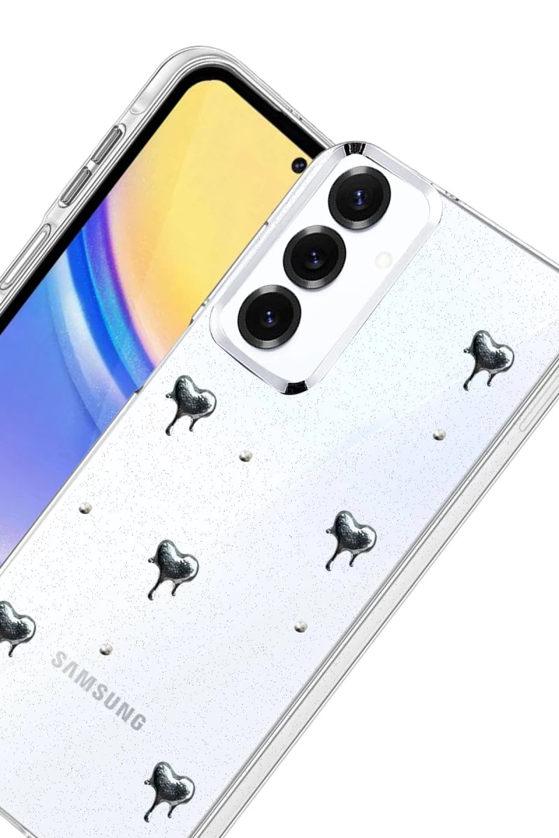 Samsung Galaxy A15 4G Fiyonk Desenli Kapak - Desen 1