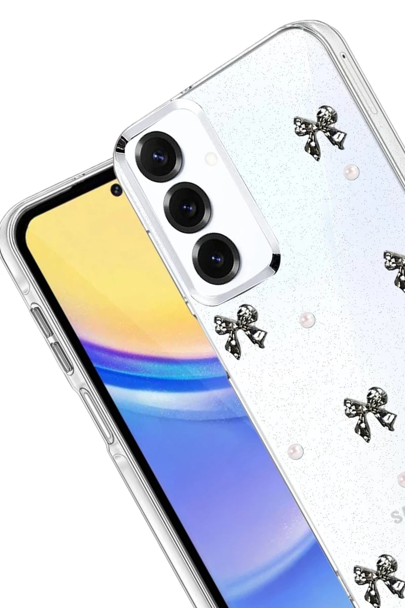 Samsung Galaxy A34 5G Fiyonk Desenli Kapak - Desen 8