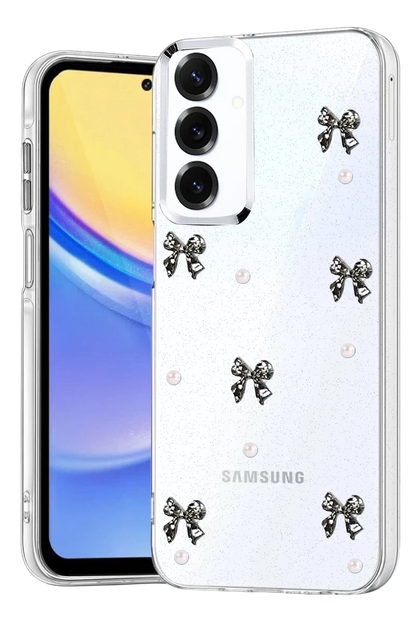 Samsung Galaxy A34 5G Fiyonk Desenli Kapak - Desen 8