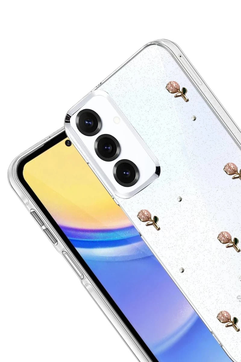 Samsung Galaxy S24 FE Fiyonk Desenli Kapak - Desen 6