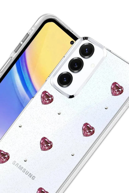 Samsung Galaxy S25 Fiyonk Desenli Kapak - Desen 3