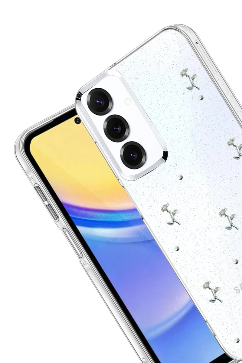 Samsung Galaxy S25 Fiyonk Desenli Kapak - Desen 4