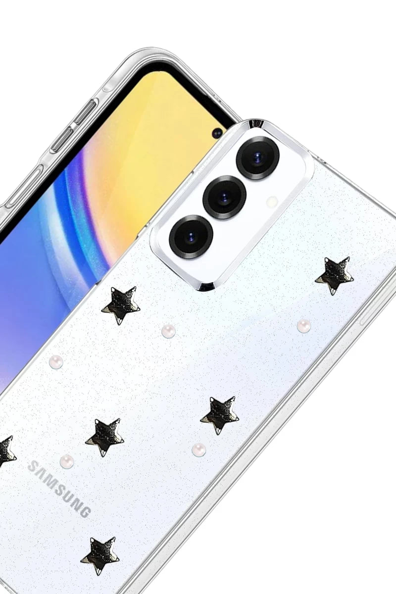 Samsung Galaxy S25 Plus Fiyonk Desenli Kapak - Desen 7