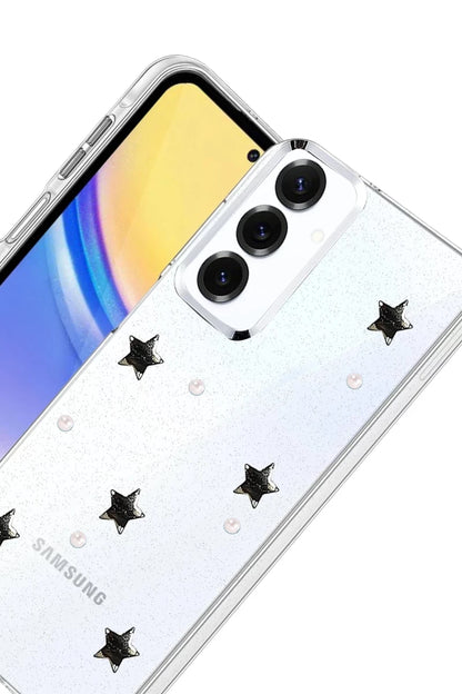 Samsung Galaxy S25 Plus Fiyonk Desenli Kapak - Desen 7