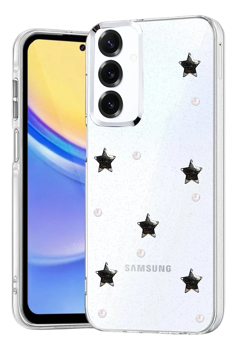 Samsung Galaxy S25 Plus Fiyonk Desenli Kapak - Desen 7