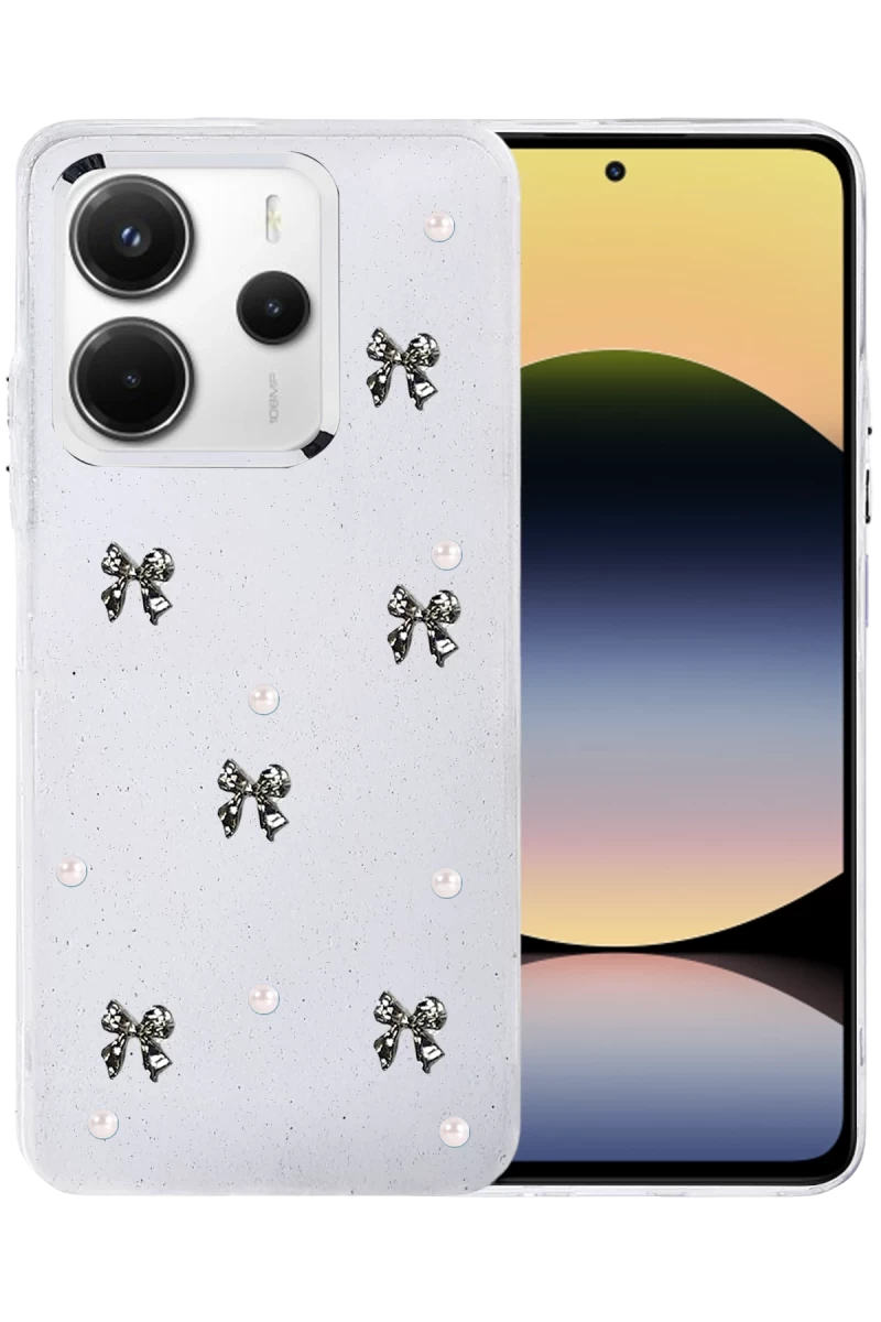 Xiaomi Redmi Note 14 4G Fiyonk Desenli Kapak - Desen 8