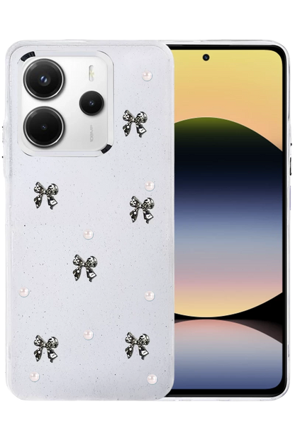 Xiaomi Redmi Note 14 4G Fiyonk Desenli Kapak - Desen 8