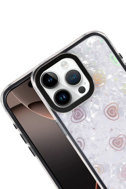 Apple iPhone 15 Pro Lumi Desenli Kapak - Siyah