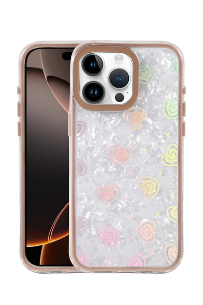 Apple iPhone 15 Pro Lumi Desenli Kapak - Çöl Titanyum