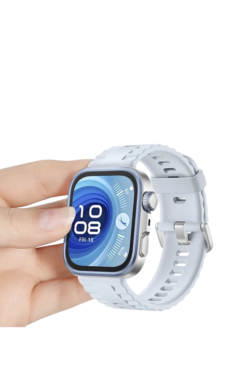 Huawei Fit 4 Nova Silikon Kordon - Lila