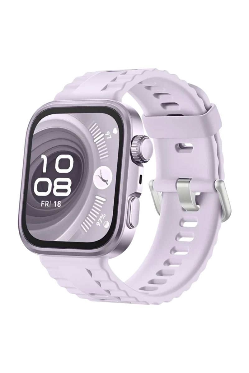 Huawei Fit 4 Nova Silikon Kordon - Lila