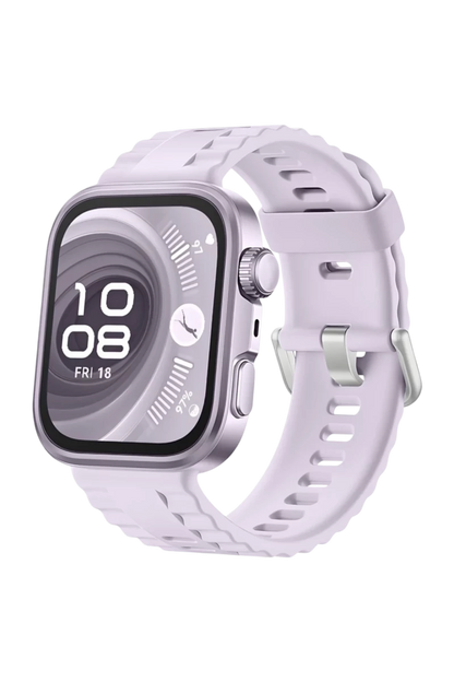 Huawei Fit 4 Nova Silikon Kordon - Lila