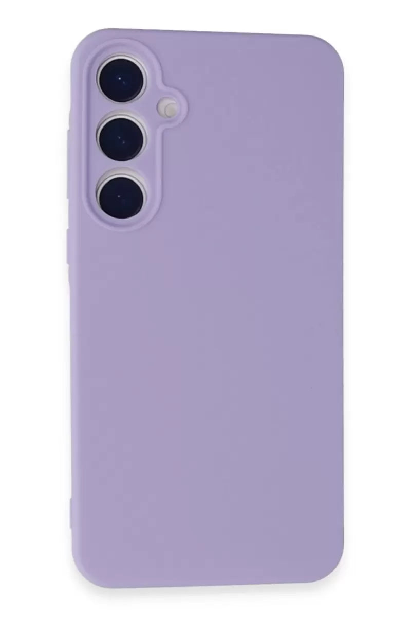 Samsung Galaxy A35 5G Kılıf Nano içi Kadife Silikon - Lila