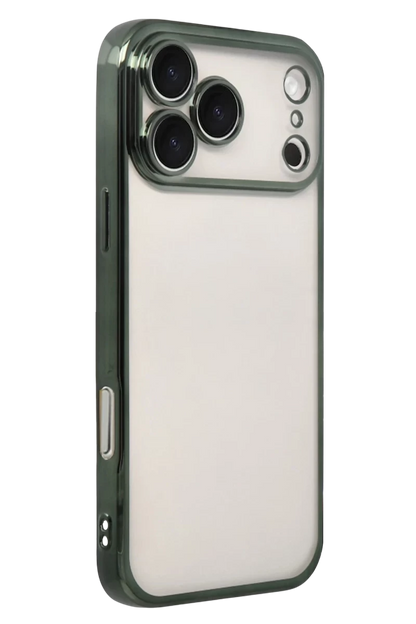 Apple iPhone 17 Pro Max Razer Lensli Silikon - Yeşil