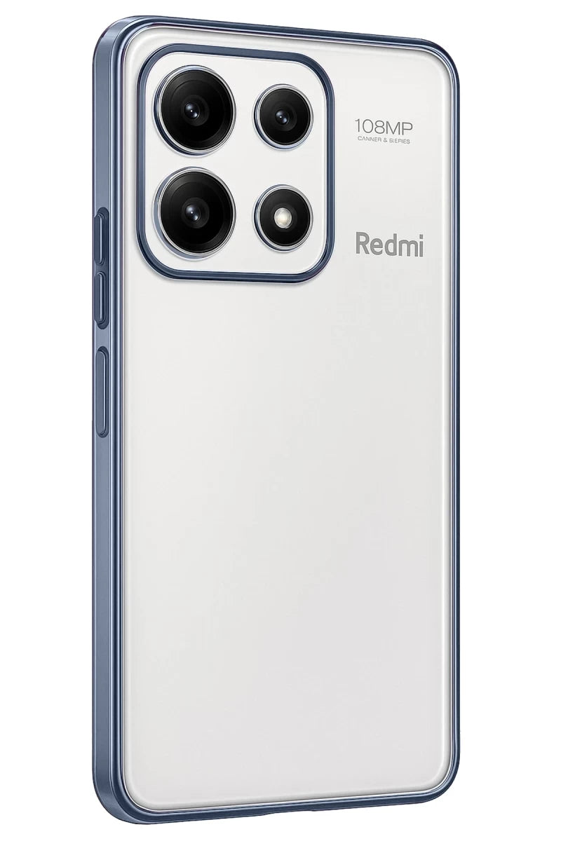 Xiaomi Poco X6 Pro Kılıf Razer Lensli Silikon - Açık Mavi