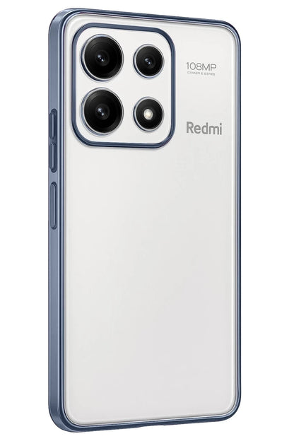 Xiaomi Poco X6 Pro Kılıf Razer Lensli Silikon - Açık Mavi