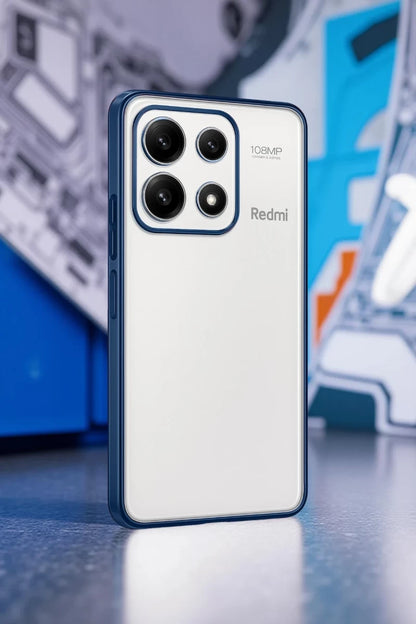 Xiaomi Poco X6 Pro Kılıf Razer Lensli Silikon - Açık Mavi