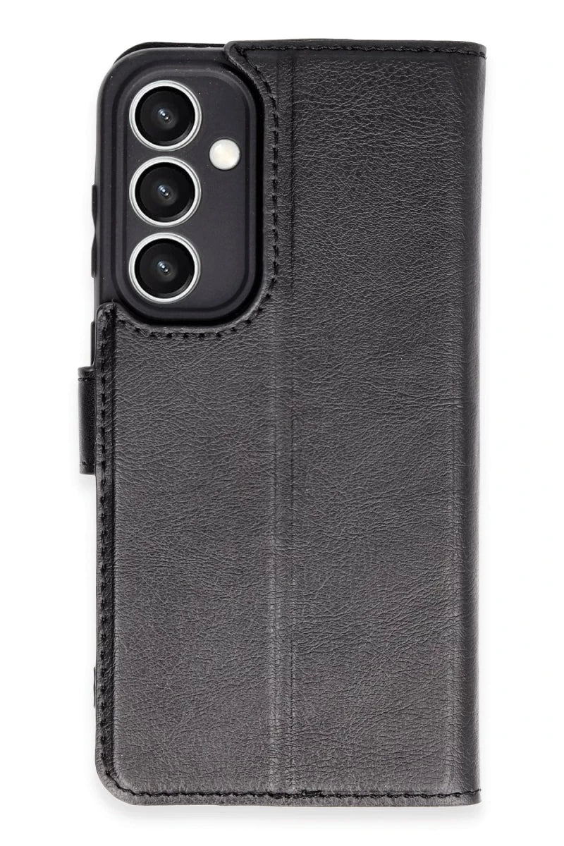 Samsung Galaxy S23 FE Kılıf Trend S Plus Kapaklı Kılıf - Siyah