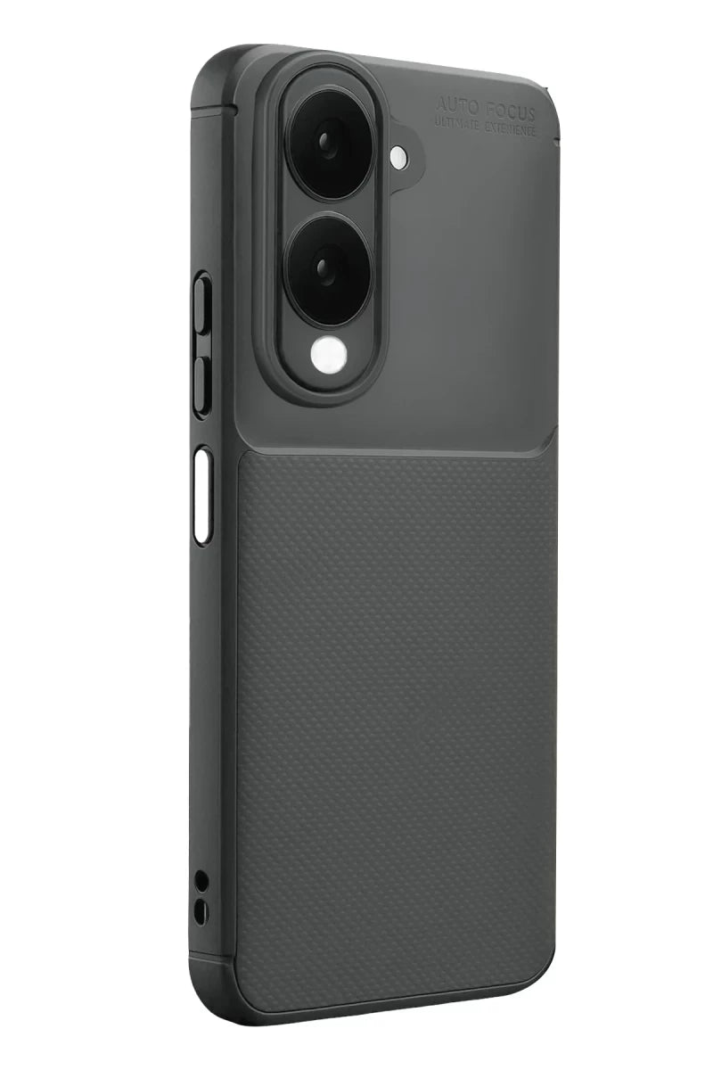 Vivo Y29S Auto Focus Karbon Kapak - Gri