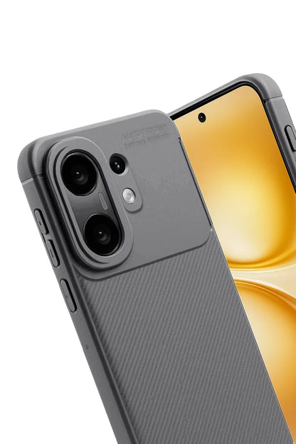 Vivo X200 FE Auto Focus Karbon Kapak -Gri