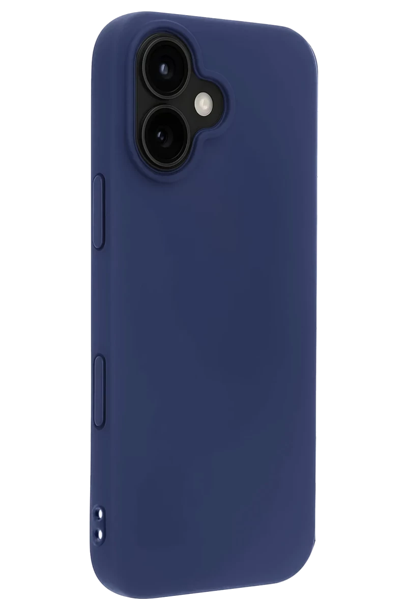 Apple iPhone 17 First Silikon - Lacivert